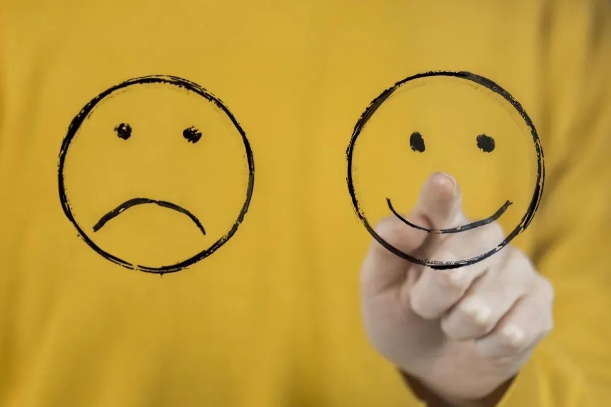 Różne emocje i uczucia