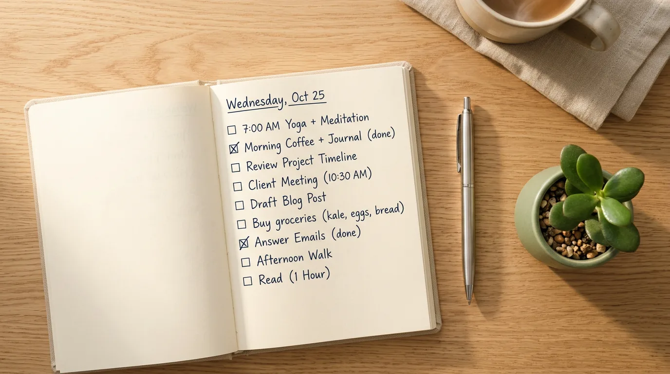 Planowanie zadań i priorytetów przy ADHD