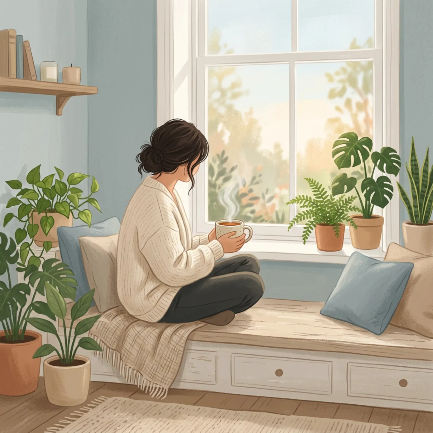 Ilustracja: Jak budować zrównoważony aktywizm i dbać o dobrostan w ruchach społecznych