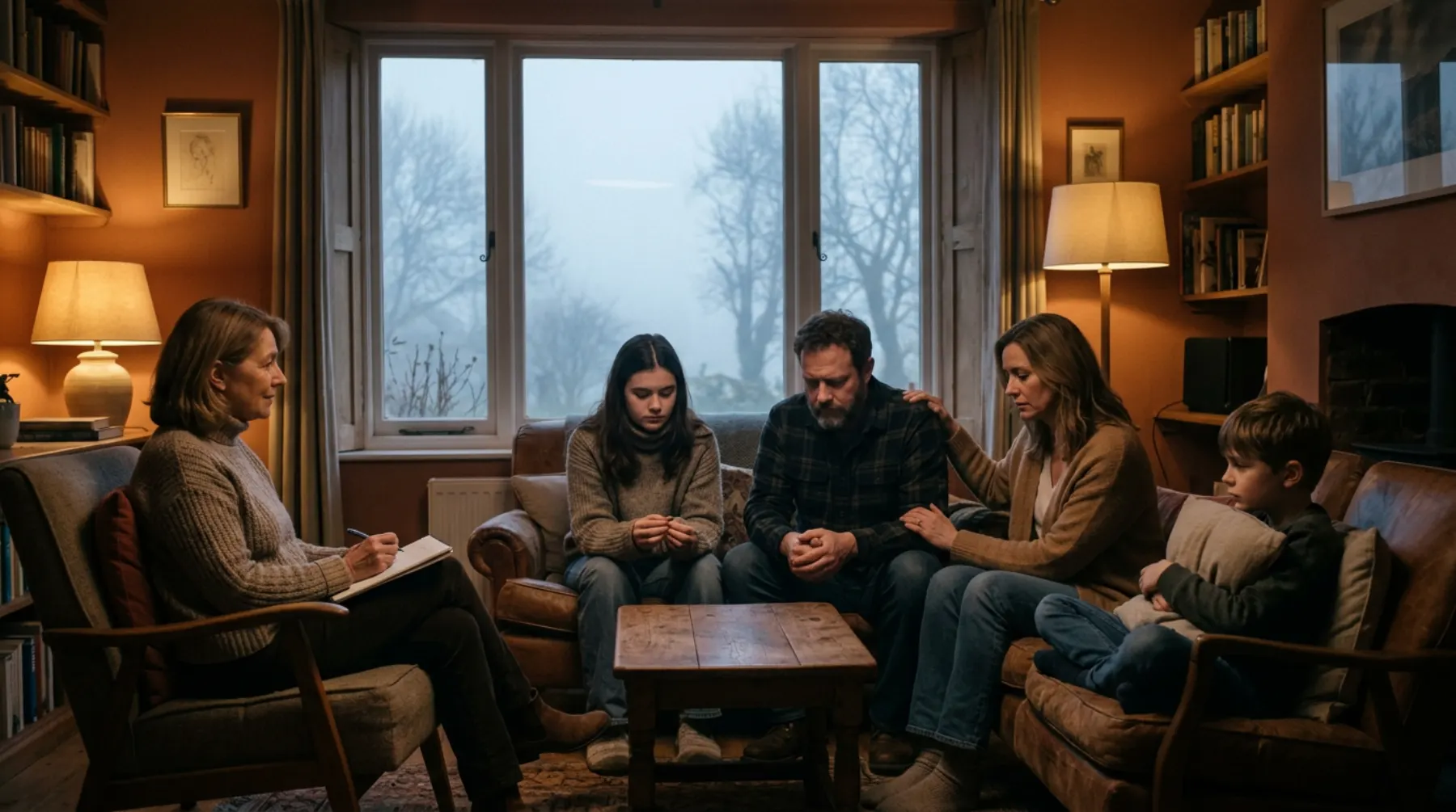 Ilustracja: Kiedy wsparcie psychologiczne jest niezbędne dla odzyskania równowagi w domu