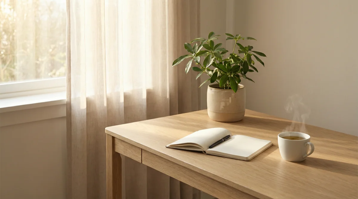 Minimalistyczne biurko - psychologia produktywności
