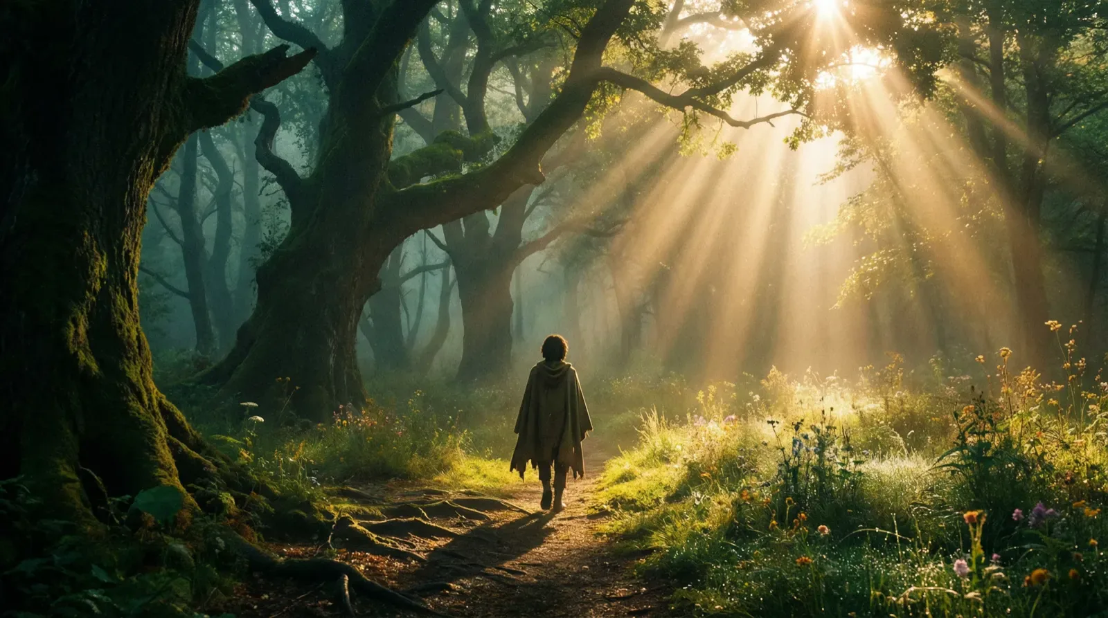 Droga do zdrowienia - ścieżka przez las symbolizująca proces terapeutyczny