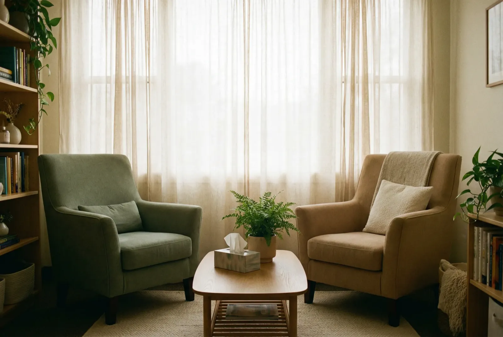 Gabinet terapeutyczny - bezpieczna przestrzeń do pracy nad sobą